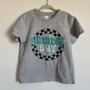 “Birthday Boy” Kids T-Shirt Size 5